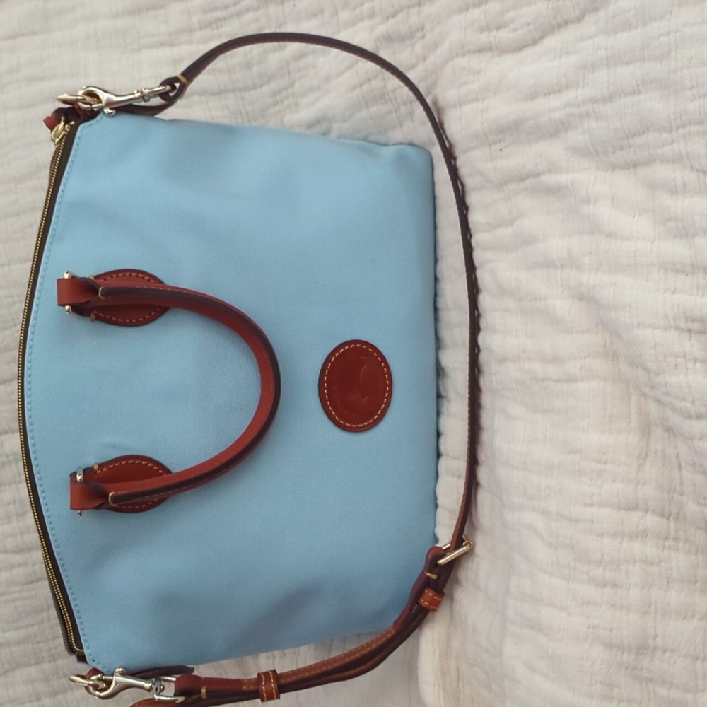 NWOT beautiful blue Dooney and Bourke